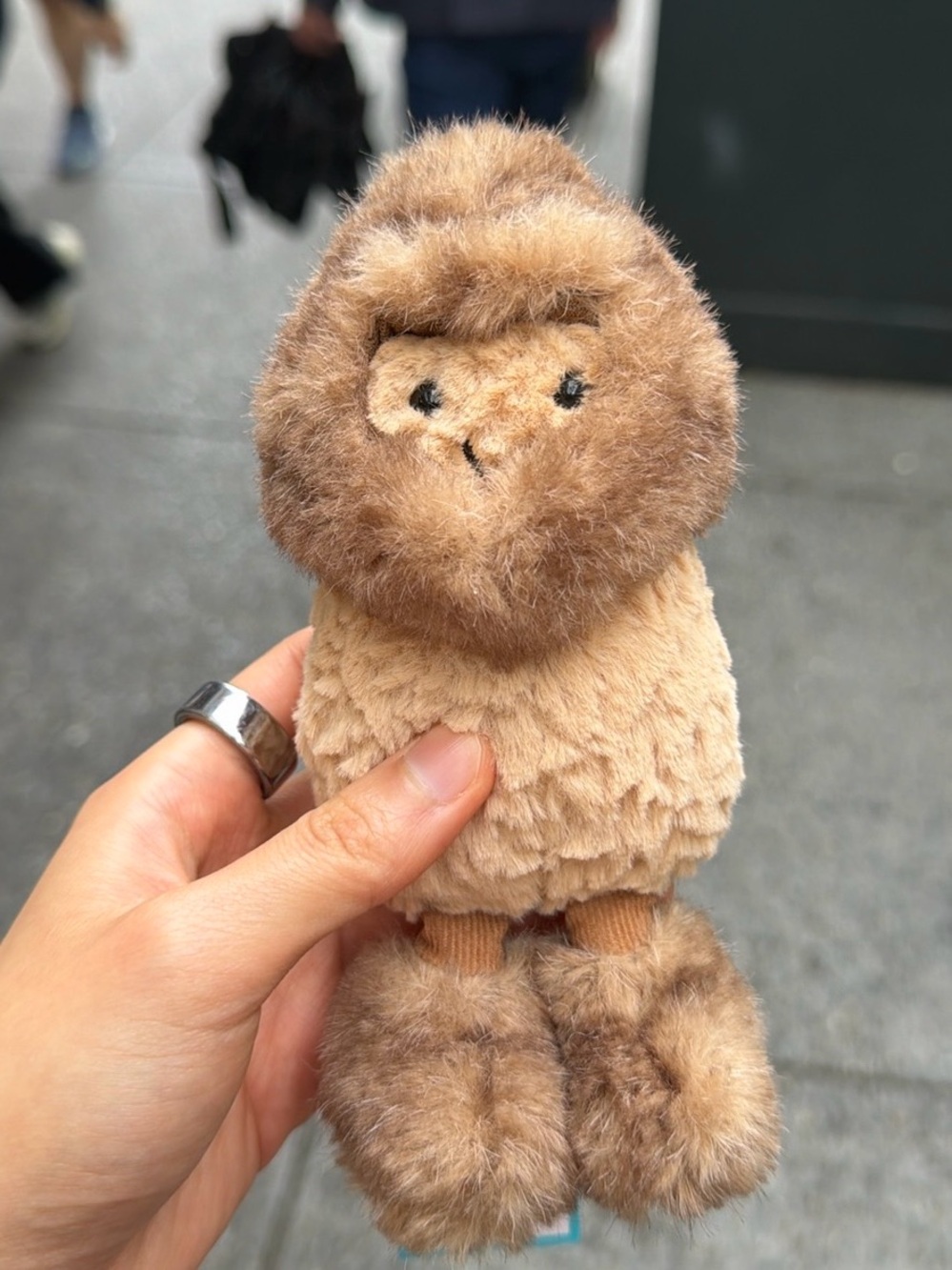 Jellycat peanut yeti NEW WITH TAGS